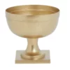 15”H X 15.75” GOLD COMPOTE CASTON COLLECTION (AD) -Quality Wholesale Shop accent decor 15h x 1575 gold compote caston collec