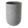 20”H X 13.75” GREY FIBER GLASS SEAPORT PLANTER