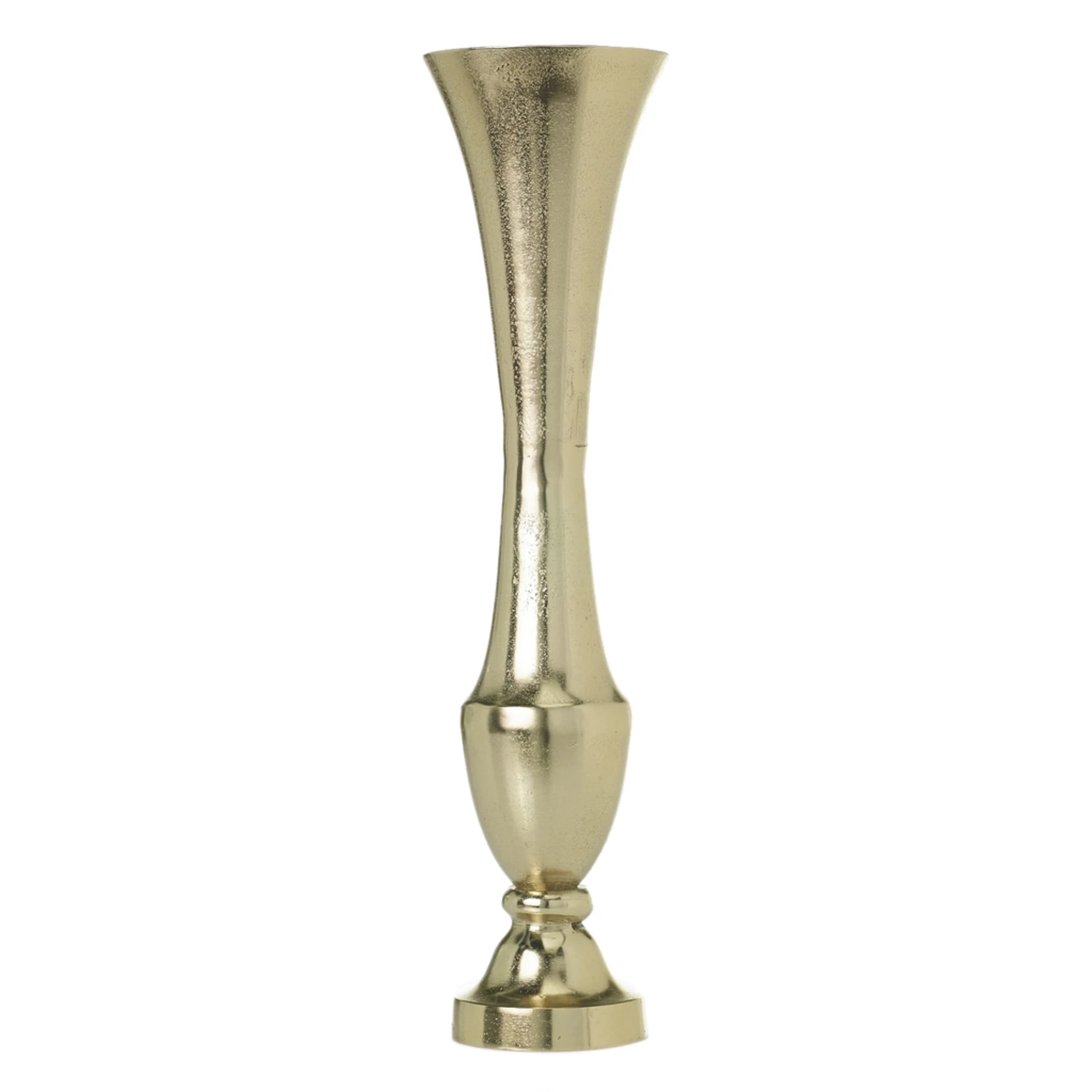 23.25” X 6” GOLD Merci Vase 3 23.25” X 6” GOLD Merci Vase