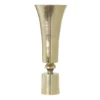 30.5"h X 11.5" GOLD METAL SAXON VASE -Quality Wholesale Shop accent decor 305h x 115 gold metal saxon vase