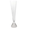 39.25”H X 9.5” GLASS SEMPLICE VASE REVERSIBLE -Quality Wholesale Shop accent decor 3925h x 95 glass semplice vase revers