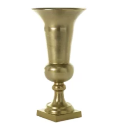 39.75”H X 20.5”GOLD SPARTA PEDESTAL (AD)