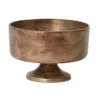 5.25"H X 8" BRONZE FINALE COMPOTE 73386 -Quality Wholesale Shop accent decor 525h x 8 bronze finale compote 73386