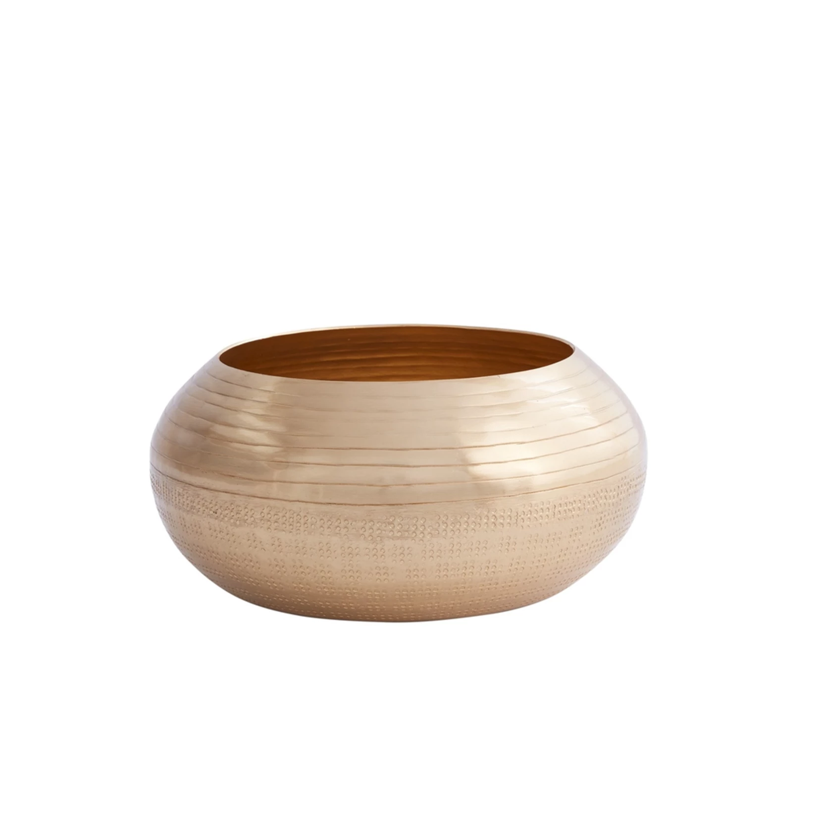 5.5"h X 10.75" ROSE GOLD METAL BOWIE BOWL (AD) 3 5.5"h X 10.75" ROSE GOLD METAL BOWIE BOWL (AD)