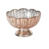 6.5”H X 10” GLASS ANTIQUE ENID COMPOTE -Quality Wholesale Shop accent decor 65h x 10 glass antique enid compote