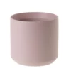 6.75”H X 7” PINK KENDALL POT COLLECTION (AD)