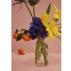 7.75”H X 3.5” GLASS FRANCINE VASE -Quality Wholesale Shop accent decor 775h x 35 glass francine vase 2