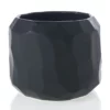 8'' X 6.25’'H BLACK DISCOVER POT (AD) -Quality Wholesale Shop accent decor 8 x 625h black discover pot ad