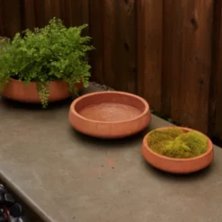 8”H X 22” BURNT ORANGE NEWPORT BOWL TERRACOTTA -Quality Wholesale Shop accent decor 8h x 22 burnt orange newport bowl ter 2