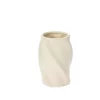 8”H X 5.75” WHITE CERAMIC FLORIAN VASE -Quality Wholesale Shop accent decor 8h x 575 white ceramic florian vase