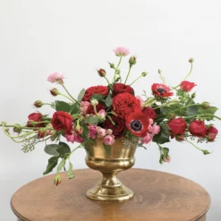 8”H X 9” X 6.75” GOLD PRESTIGE METAL URN (AD) -Quality Wholesale Shop accent decor 8h x 9 x 675 gold prestige metal urn 4