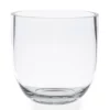 8”x8" CLEAR FAT BOWL VASE (AD) -Quality Wholesale Shop accent decor 8x8 clear fat bowl vase ad