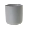 9”H X 8.5” GREY KENDALL POT COLLECTION (AD)