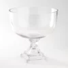 H:11" D:10" GLASS PEDESTAL VASE 2 H:11" D:10" GLASS PEDESTAL VASE -Quality Wholesale Shop h11 d10 glass pedestal vase