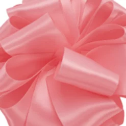 PINK 50 YD #9 DOUBLE FACE RIBBON