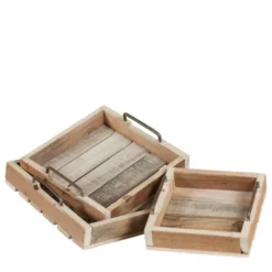 SQ RECLAIMED WOOD10.7 X 10.7''